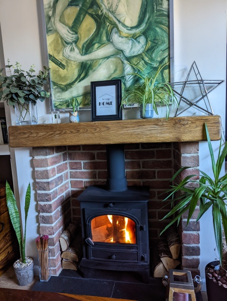 Cost to remove gas fire and install wood burner