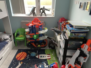 How would you organise this child's room?