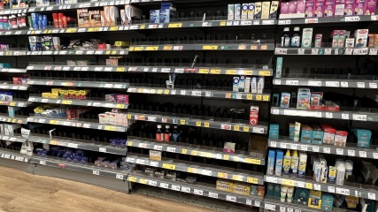 To ask why pharmacies are out of stock of almost everything?