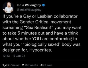 India Willoughby: I am more of a woman than JK Rowling will ever be