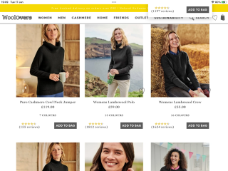 Can you find me an investment wool jumper in black?