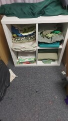 Sorting out my --stash--, sorry carefully curated collection of fabric