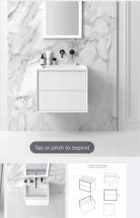 Aquaroc/Stone Resin basin