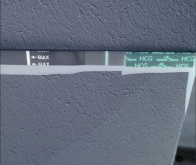 9 dpo super squinty test - turn your brightness up for this one