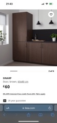 Neutral and wood veneer kitchen doors 