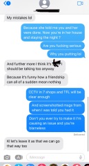 To call the police and ruin a friendship?