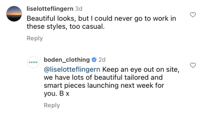What’s going on with Boden?
