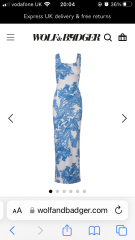 posh dress for summer wedding