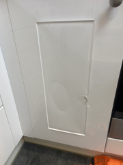 How do I fix my kitchen cabinet?