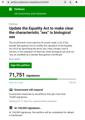 Petition to Update the Equality Act - thread 2