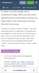  If your husband joked you were ‘nattering too much'
