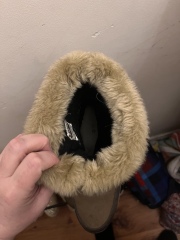 Warm walking boot