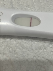Faint positive this morning and negative this evening 