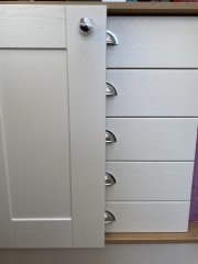 Wooden drawers for DIYkitchens