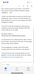 Do I need to worry about this. Scammer?