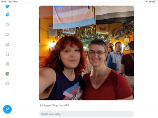 Maggie Chapman, Scottish Greens, wants 6 year olds to be able to change gender