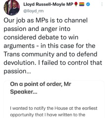 Miriam Cates abuse in HoC by Lloyd Russell-Moyle