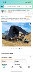 Camping in an SUV