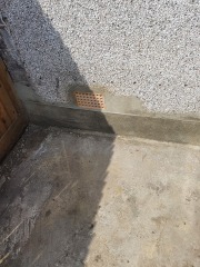 What needs doing to complete the wall 