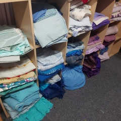 Sorting out my --stash--, sorry carefully curated collection of fabric