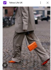 Which shoes with wide leg trousers? With link