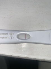 12 dpo. Anyone see a v faint line please?!
