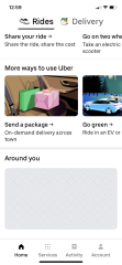 Uber app - what does yours say?