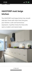 Neutral and wood veneer kitchen doors 