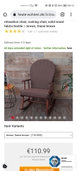I'm looking for a rocking chair 