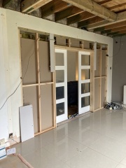 Coloured skirting boards and trim 