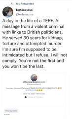 TRAs want mumsnet "out of politics", and tell Starmer to "eat shit"