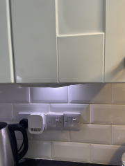 How do I fix my kitchen cabinet?