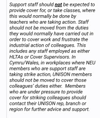 Do schools close in a strike or do they get supply teachers in?