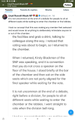 Miriam Cates abuse in HoC by Lloyd Russell-Moyle