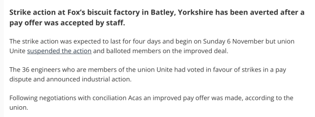 To think strikes won’t achieve anything in the UK