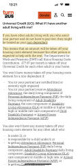 To ask if adult daughters earnings effects our Universal Credit