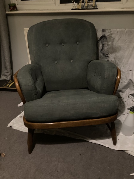 Painting upholstery- has anyone does this and does it work? 