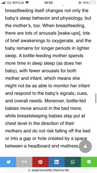 To leave 4 week old to cry