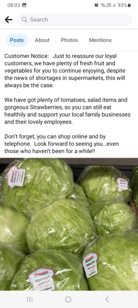 I am so fed up of a lack of food in shops.
