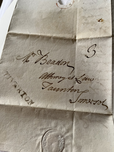 Anyone want to help decipher a letter from 1790? Pic attached. Hilariously starts with 'for god sake'