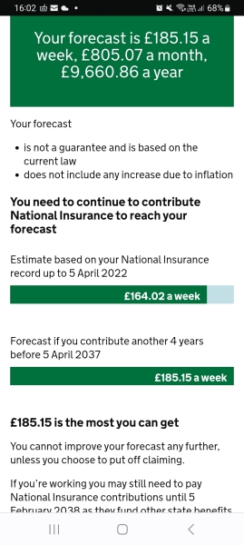 Urgent warning to anyone those age 45 + re: National Insurance & state pension 