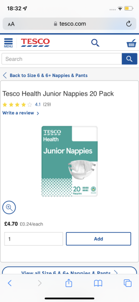 Can GP prescribe nappies?