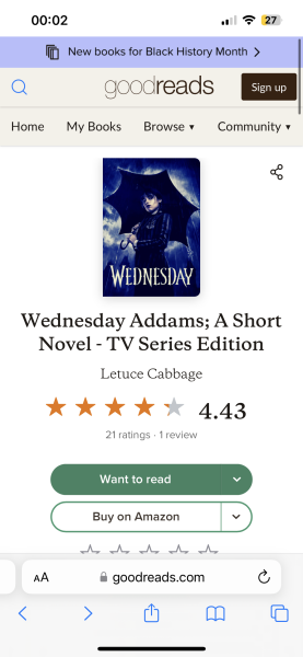 Books for Wednesday Addams obsessed Dd