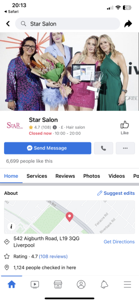 The best hairdressers in either Liverpool or Manchester