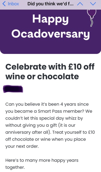 Have Ocado stopped doing Star Reviewer?