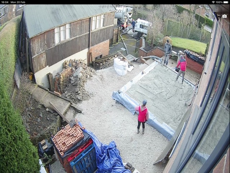 Self build extension 