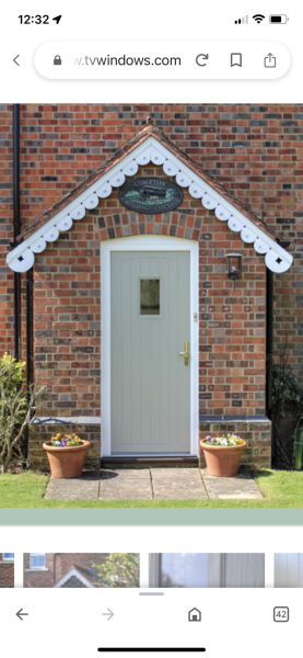 Have you painted your front door? Can I see please? 