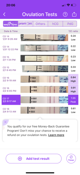 First time doing ovulation tests help!