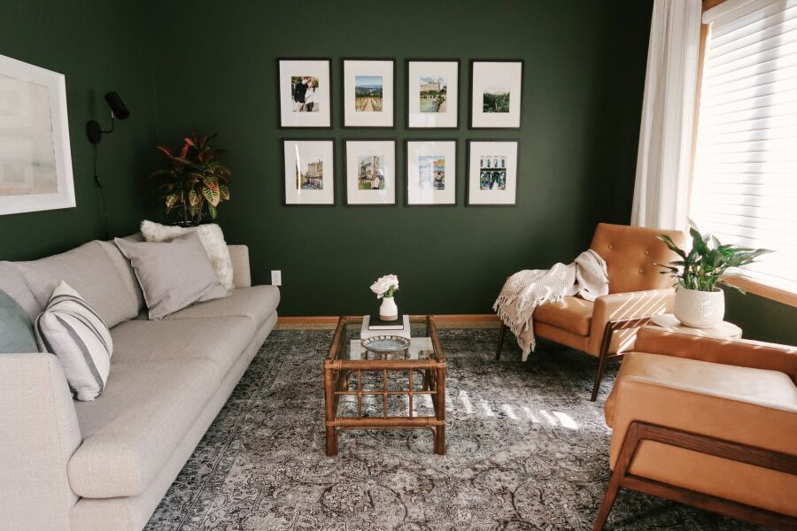 Can you help me pick my decor based on my wall paint? 