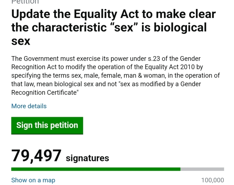 Petition to Update the Equality Act - thread 2